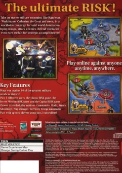 Clearance Risk Global Domination Ps2 Games