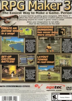 Fashion RPG Maker 3 Ps2 Games