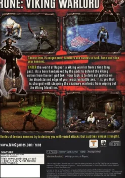 Clearance Rune Viking Warlord Ps2 Games