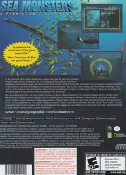 Hot Sea Monsters Prehistoric Adventure Ps2 Games