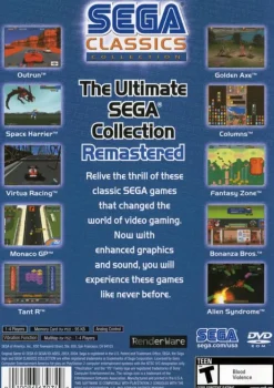 Discount Sega Classics Collection Ps2 Games