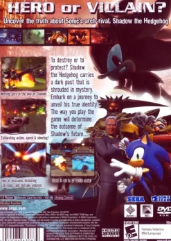 Discount Shadow the Hedgehog Ps2 Games
