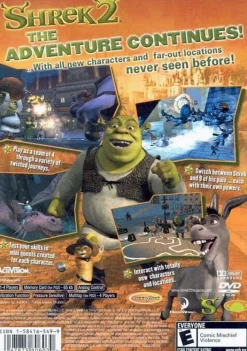Outlet Shrek 2 Ps2 Games