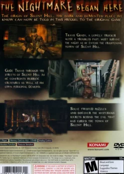 Fashion Silent Hill Origins Ps2 Games