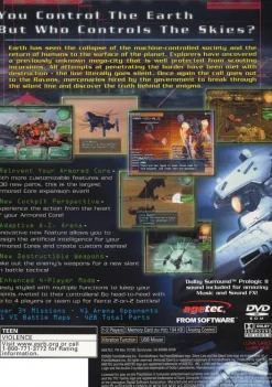 Clearance Silent Line Armored Core Ps2 Games