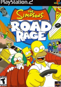 Hot Simpsons Road Rage Ps2 Games