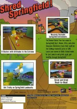 Sale Simpsons Skateboarding Ps2 Games