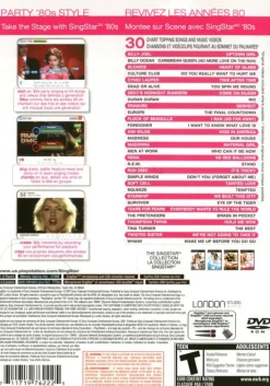 New Singstar 80s Ps2 Games