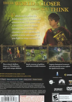 Online Spiderwick Chronicles Ps2 Games