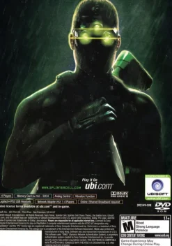Online Splinter Cell Chaos Theory Collector's Edition Ps2 Games