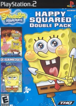 New Spongebob Squarepants: Happy Squared Double Pack Ps2 Games