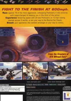 Hot Star Wars Racer Revenge Ps2 Games