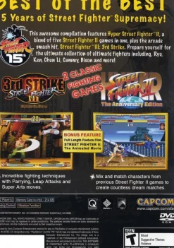 Discount Street Fighter Anniversary Ps2 Games