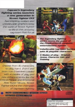 Online Street Fighter EX3 Ps2 Games