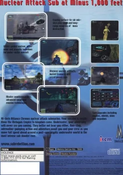 Clearance Sub Rebellion Ps2 Games