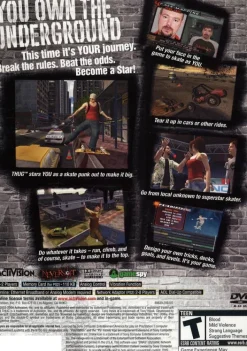 Best Tony Hawk Underground Ps2 Games