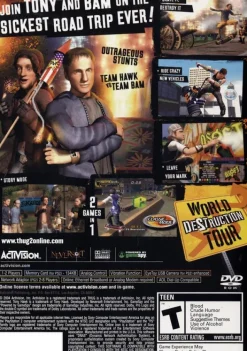 Outlet Tony Hawk Underground 2 Ps2 Games