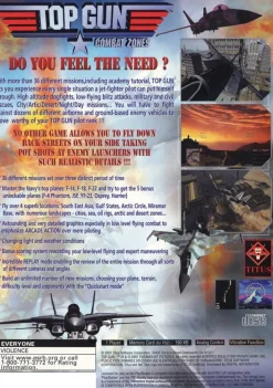 Discount Top Gun Combat Zones Ps2 Games