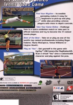 Outlet Top Spin Ps2 Games