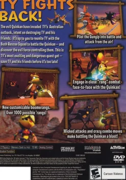 Fashion Ty the Tasmanian Tiger 3 Ps2 Games