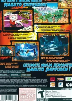 Fashion Ultimate Ninja 4: Naruto Shippuden Ps2 Games