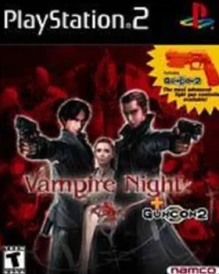 Fashion Vampire Night with Guncon2 Gun Ps2 Games