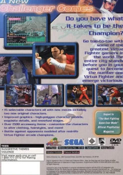 Hot Virtua Fighter 4 Evolution Ps2 Games