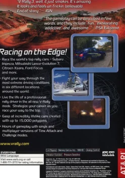 New V-Rally 3 Ps2 Games