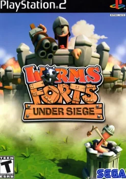 Hot Worms Forts Under Siege Ps2 Games