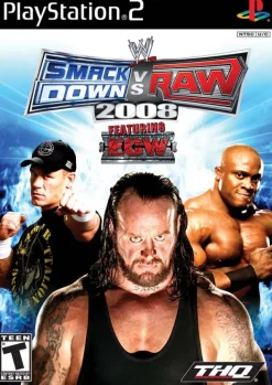 New WWE Smackdown vs. Raw 2008 Ps2 Games