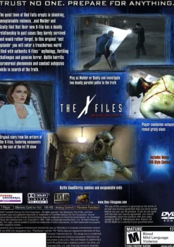 Hot X-Files Resist or Serve Ps2 Games