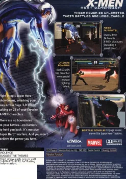 Online X-men Next Dimension Ps2 Games